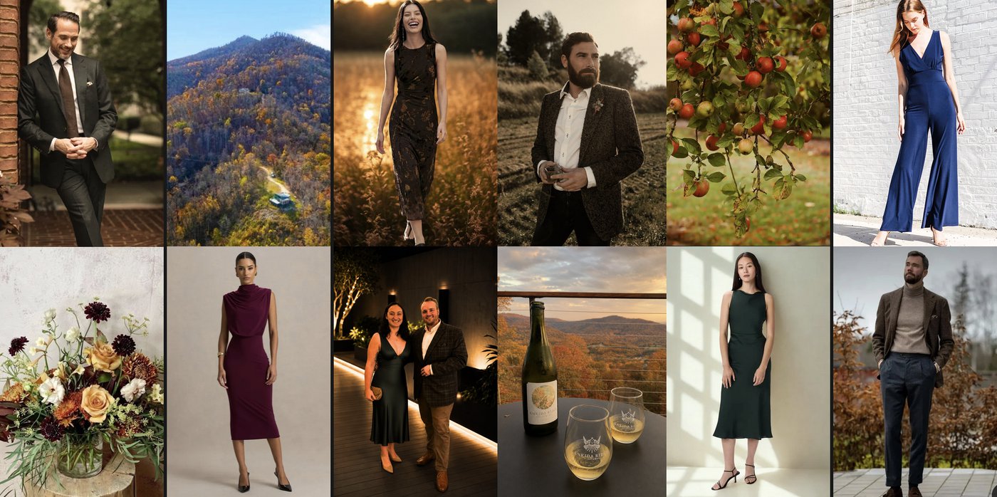 Mountain wedding vibe inspiration